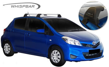 Toyota Yaris roof racks Whispbar Yakima